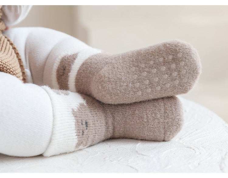 Winter Baby Unisex Breathable Comfy Cartoon Antiskid Socks, MyKids-USA®, Baby & Toddler Socks & Tights, MyKids-USA - - - - - - -