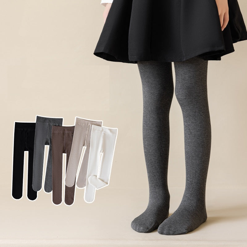 Autumn and Spring Baby Kids Girls Breathable Solid Color Tights 60-78cm, MyKids-USA®, Baby & Toddler Socks & Tights, MyKids-USA - - - - - - - .