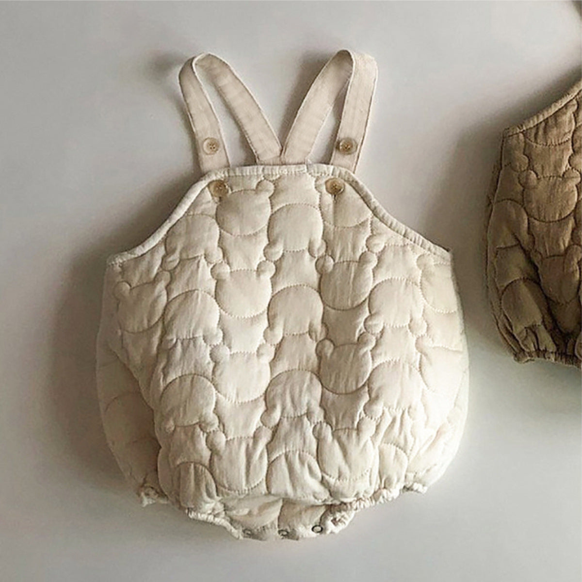 New Winter Infant Baby Solid Thick Warm Vest One Piece, MyKids-USA®, Baby One-Pieces, MyKids-USA - - - - - - -