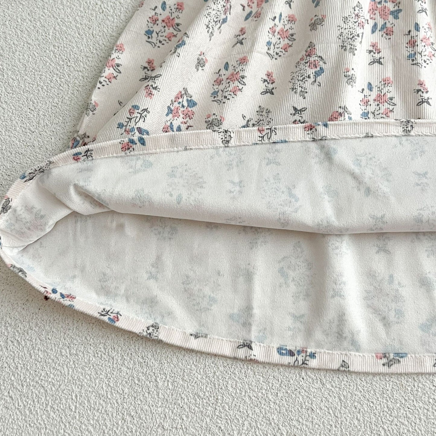 Floral Square Neck Lantern Long Sleeve Sweet Princess Onesies&Dress, MyKids-USA®, Baby & Toddler Outfits, MyKids-USA - - - - - - -