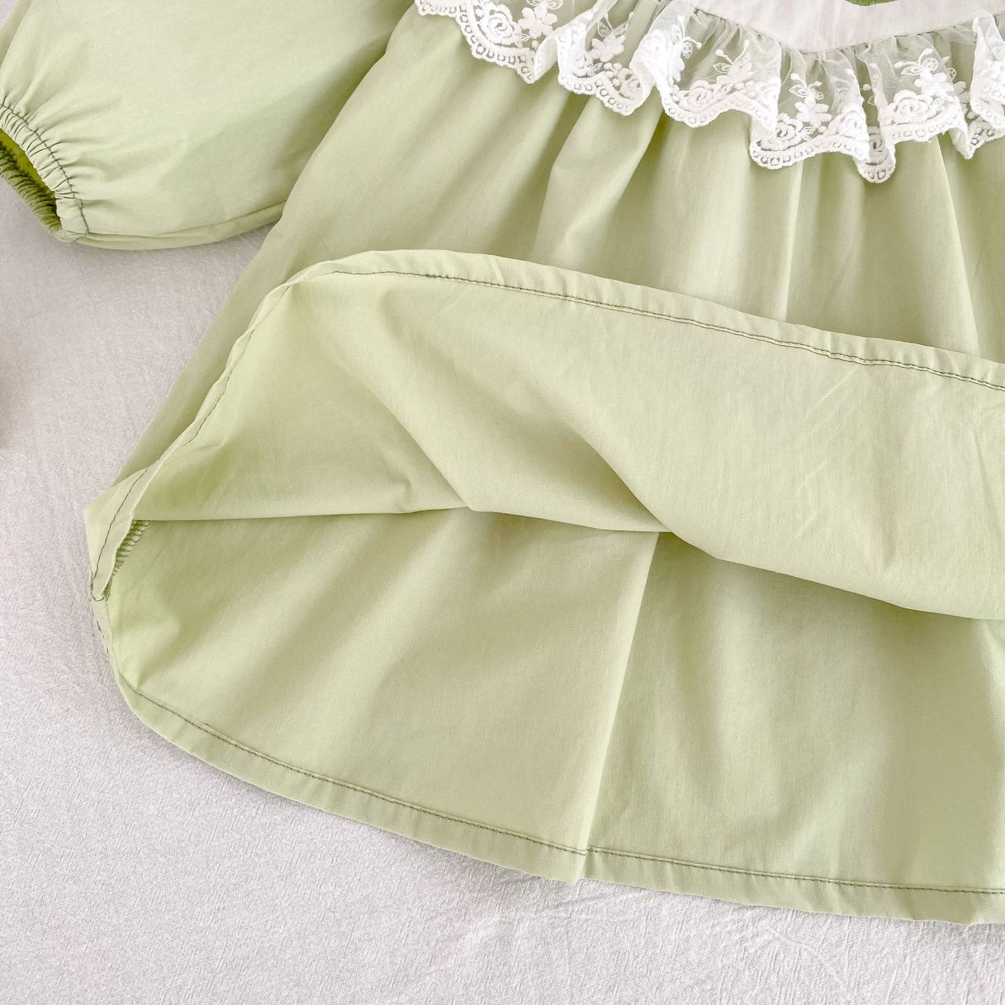 Autumn Hot Selling Baby Kids Girls Flowers Embroidered Pattern Long-sleeved Onesies and Dress – Princess Sister Matching Set, MyKids-USA®, Baby & Toddler Dresses, MyKids-USA - - - - - - -