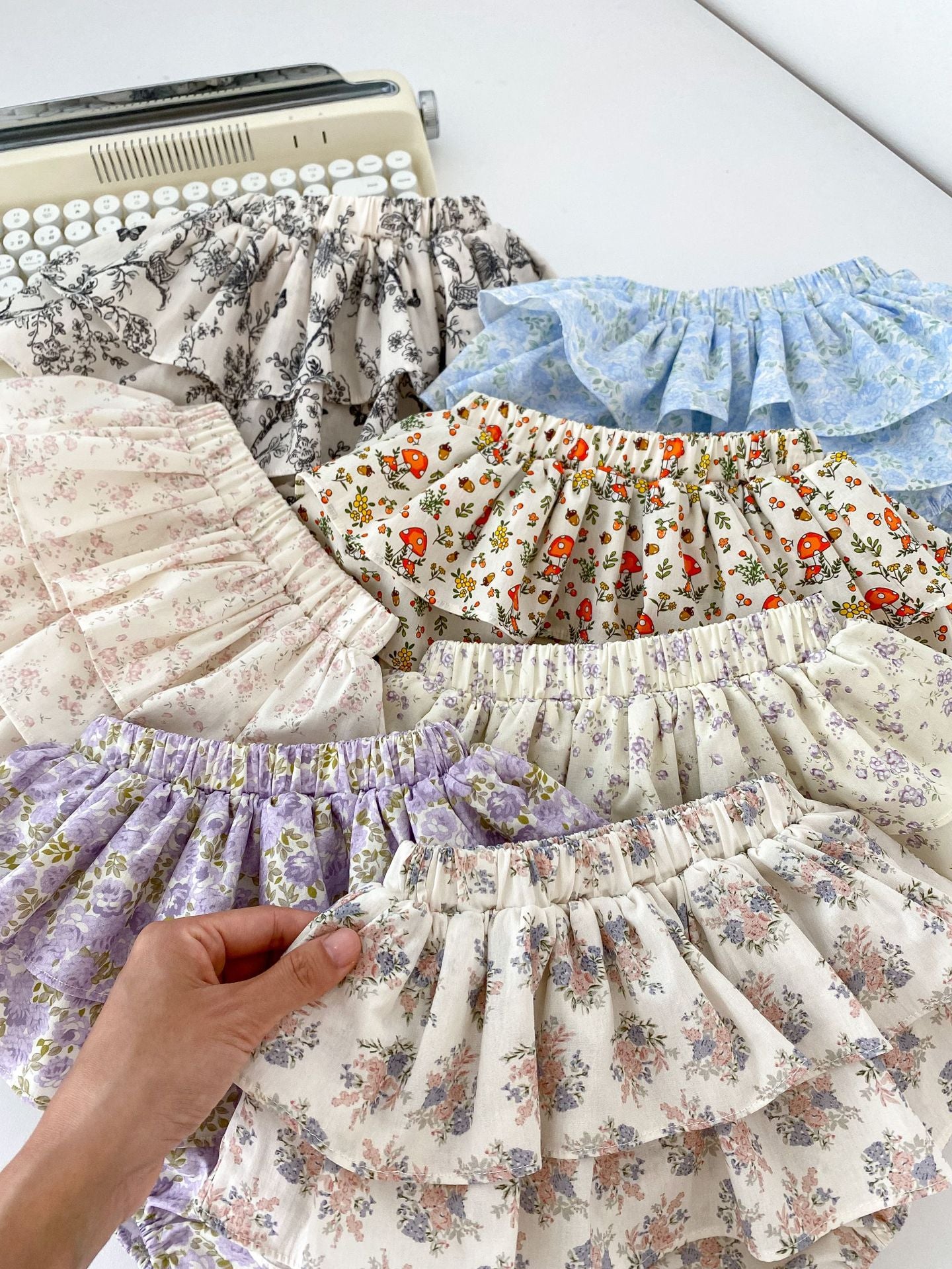 Arrival Cute Baby Girls Floral Ruffle Shorts Bloomers, MyKids-USA®, Shorts, MyKids-USA - - - - - - -