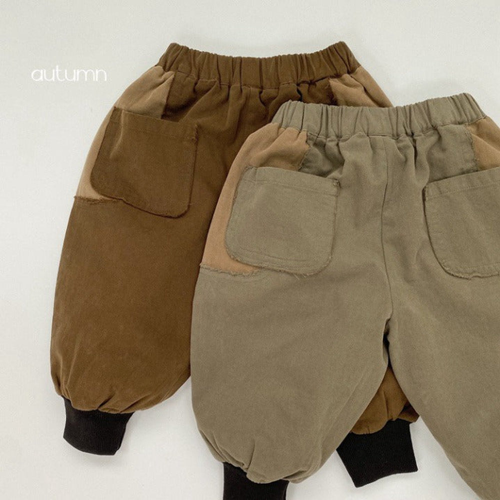 MyKids-USA® Baby Color Matching Pattern Lantern Trousers Casual Style Pants