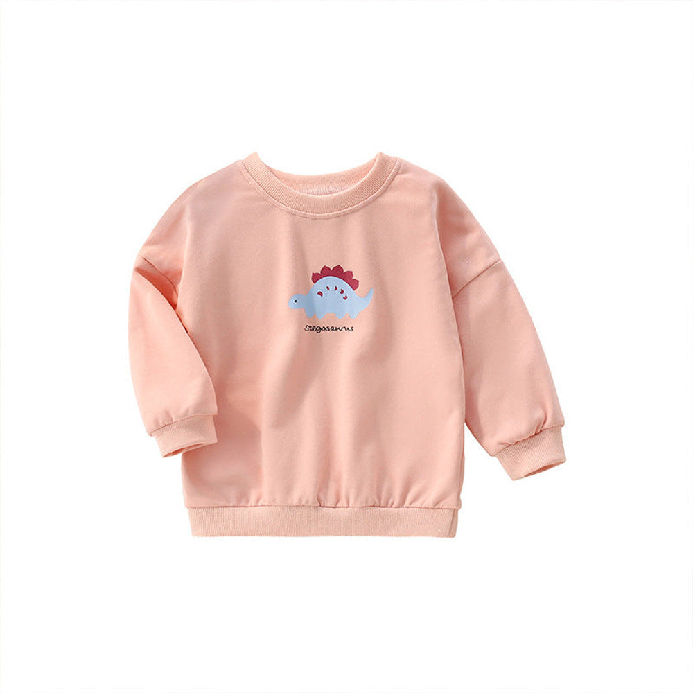 MyKids-USA® Baby Girl Flower Print Pattern Solid Color Beautiful Hoodies