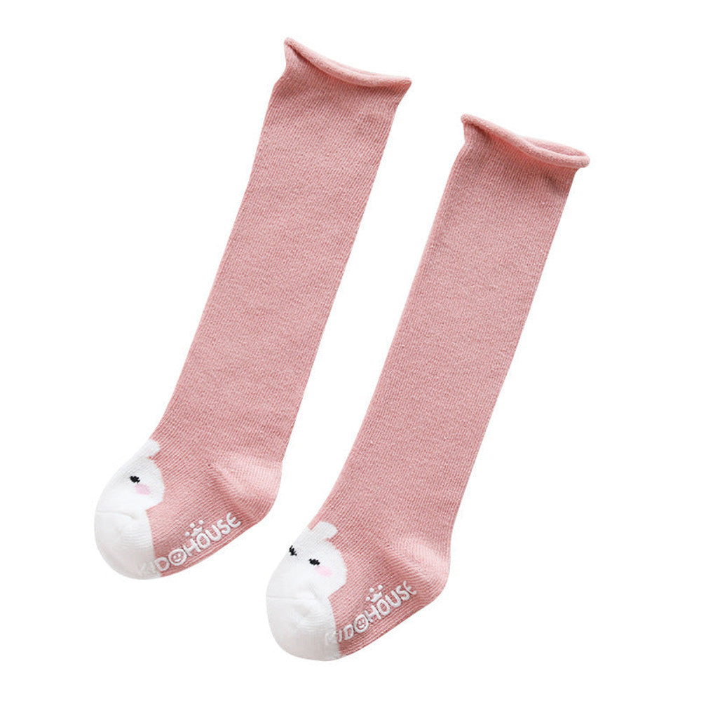 MyKids-USA® Baby Non-Slip Over The Knee Soft Cotton High Tube Socks