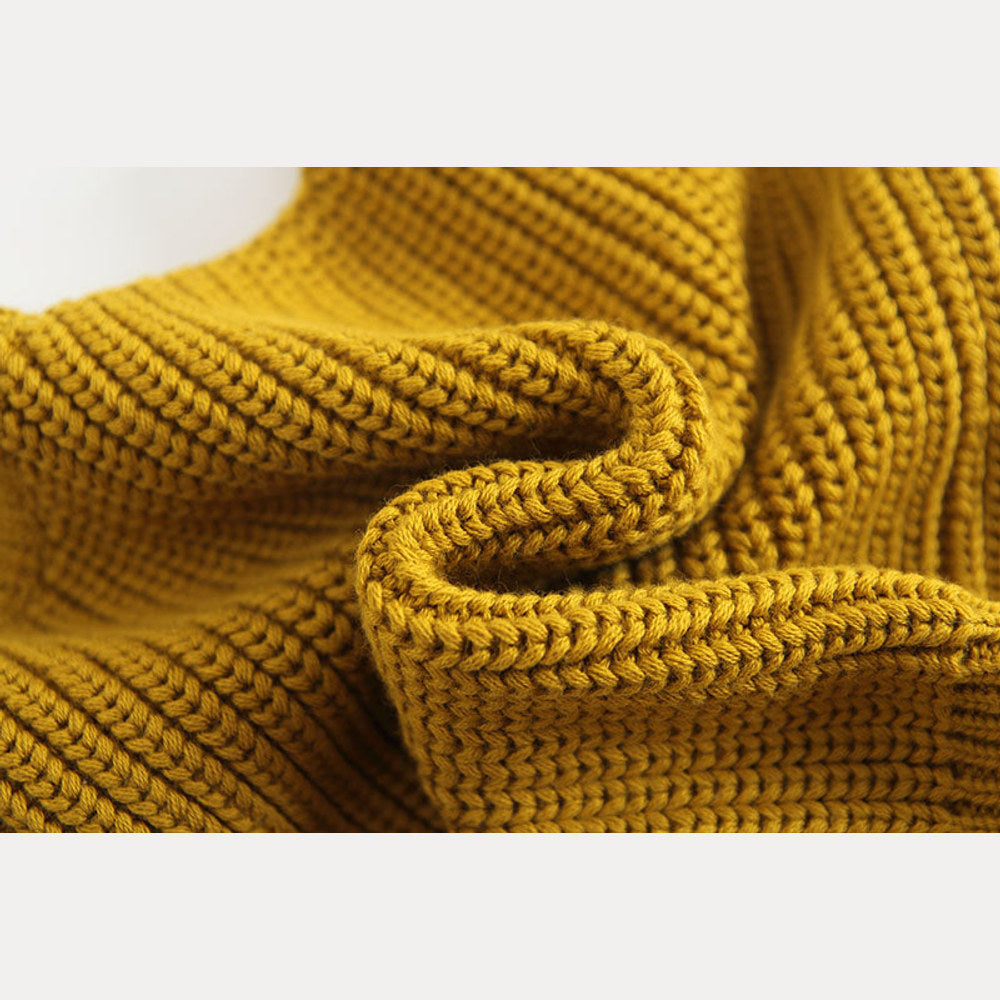 MyKids-USA® Baby Solid Color Hollow Carved Design Knitwear Sets