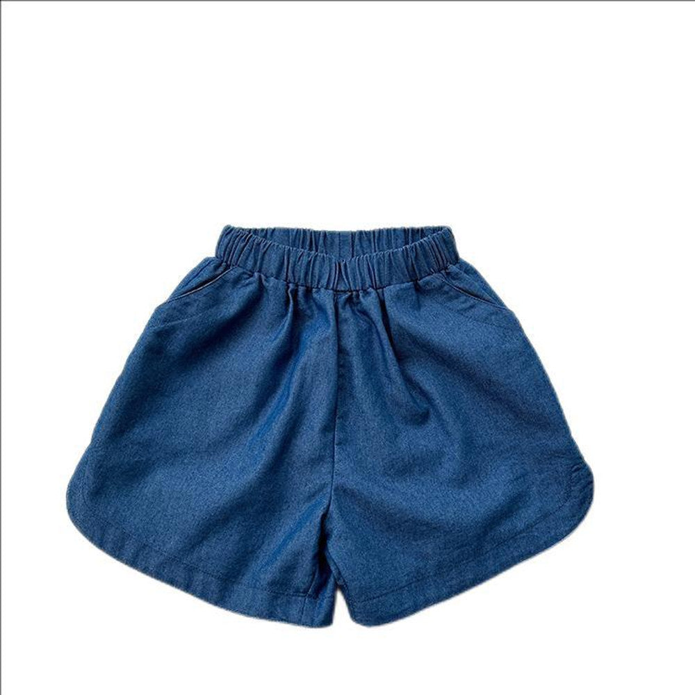 MyKids-USA® Unisex Blue Denim Shorts