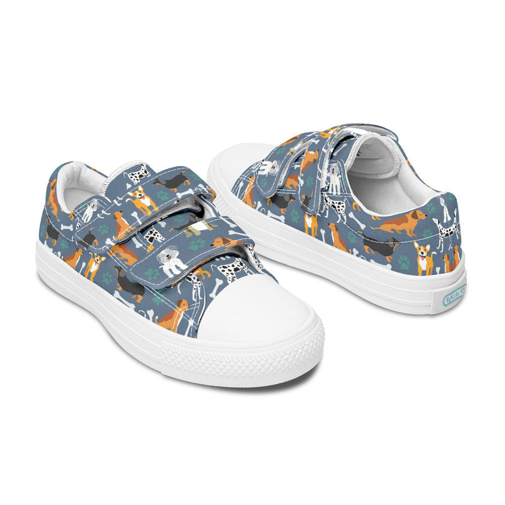 MyKids-USA® Kids Shoes Low Tops Cute Dogs