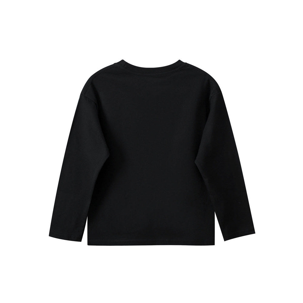 MyKids-USA® Kids Boys Letters Print Crew Neck Long Sleeves Shirt