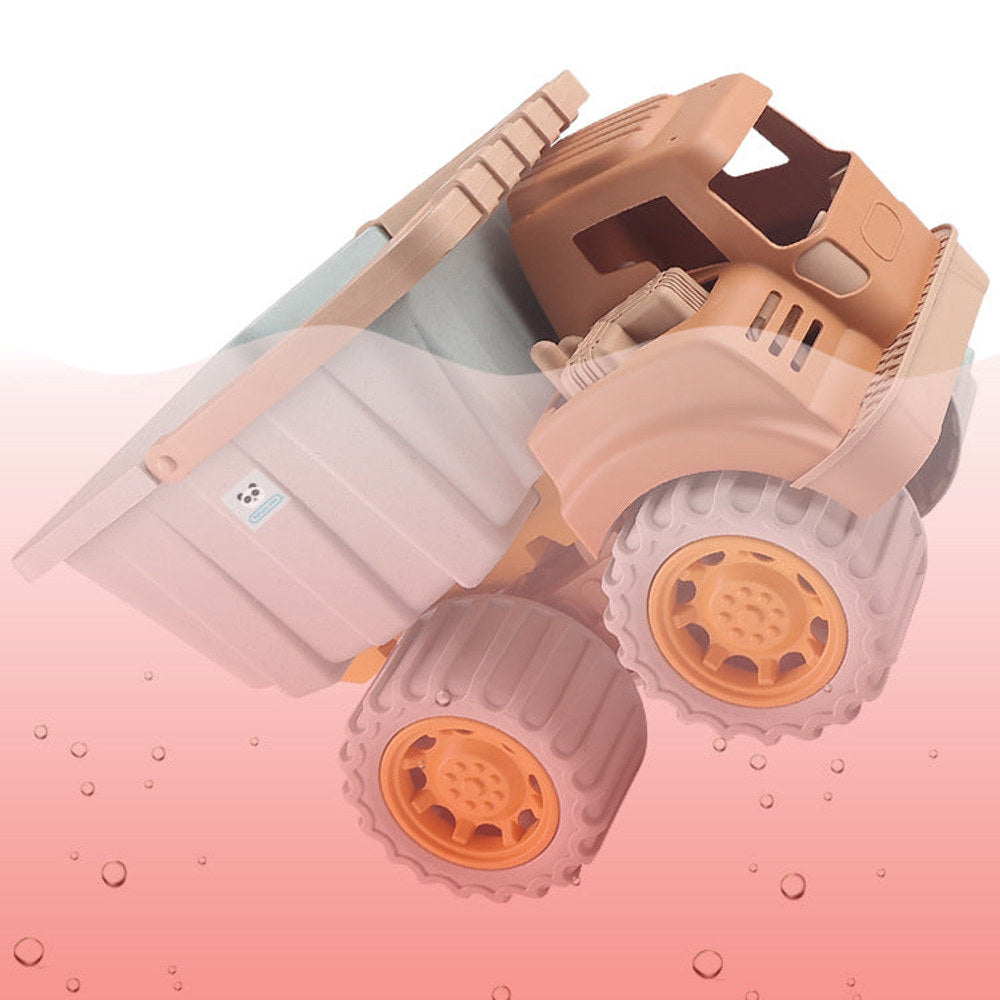 MyKids-USA® Children's Wheat Straw Medium Beach Simulation Construction Vehicle Toy