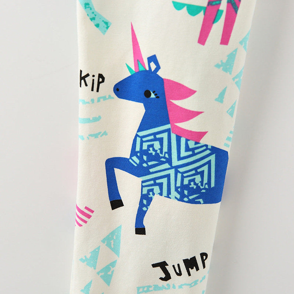 MyKids-USA® Baby Kids Girls Cartoon Pattern Cute Pants