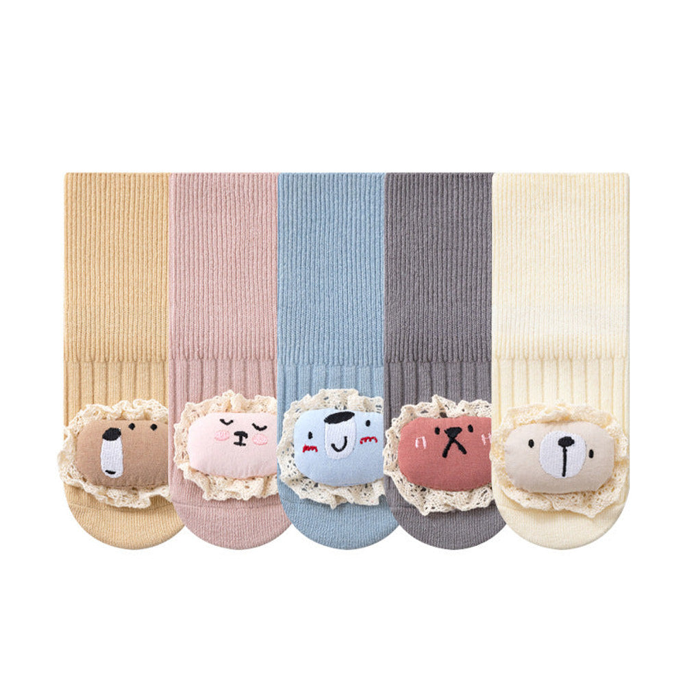 MyKids-USA® Baby Unisex Breathable Cute Cartoon Pattern Socks