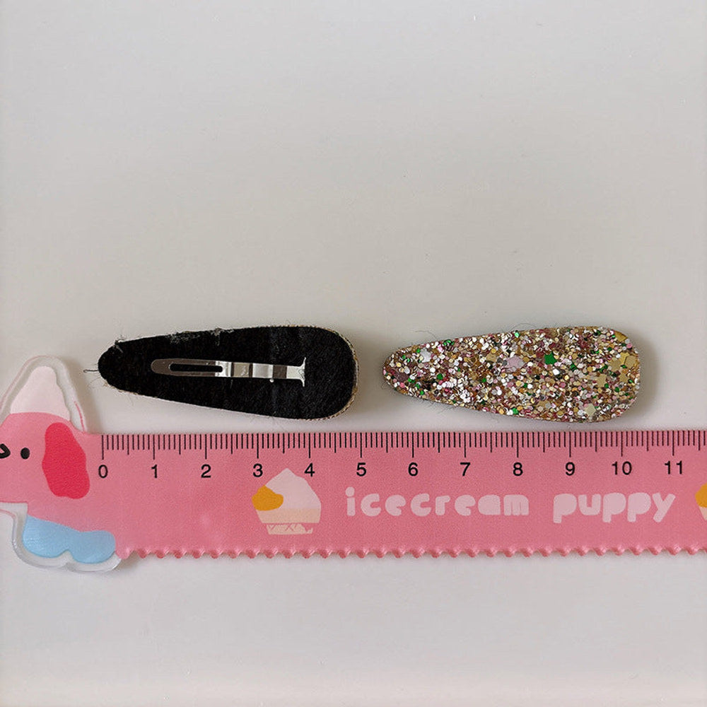 MyKids-USA® Collection of 2 Versatile Sequin Hair Clips