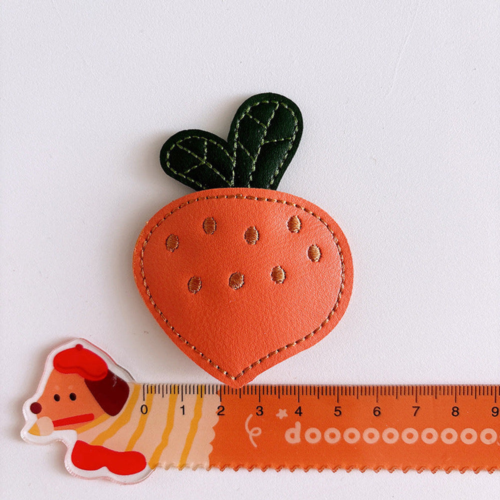 MyKids-USA® Cartoon Leather Bunny Hair Clips for Girls – Cute Style Side Hair Accessories
