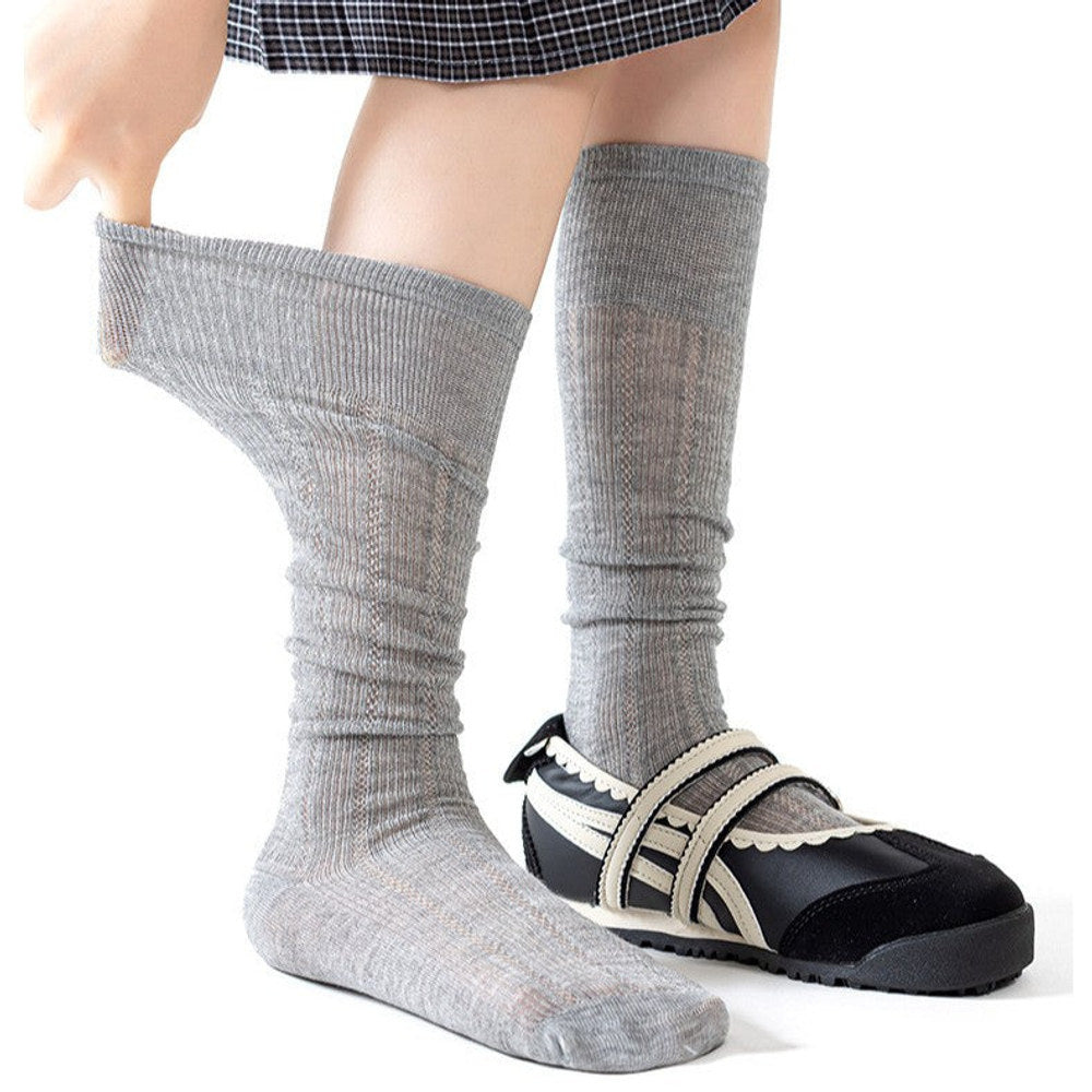 MyKids-USA® Baby Kids Girls Breathable Thin Solid Color Stockings