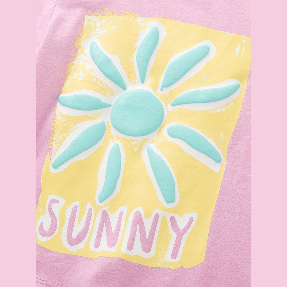 Arrival Summer Baby Kids Girls Short Sleeves Letters Pattern T-shirt and Striped Shorts Clothing Set