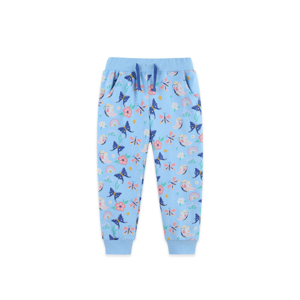 MyKids-USA® Arrival Autumn Floral Cartoon Pattern Pants for Girls