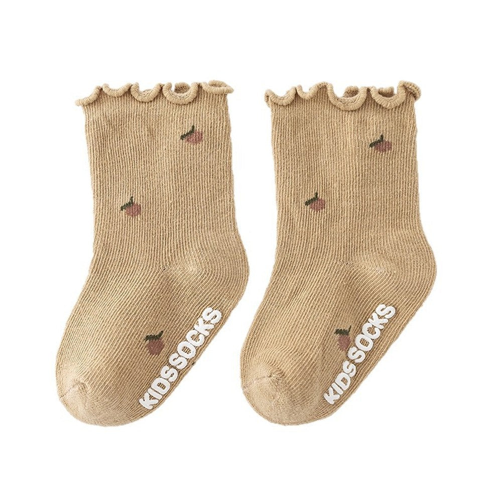 Baby Kids Cute Flowers Pattern Socks
