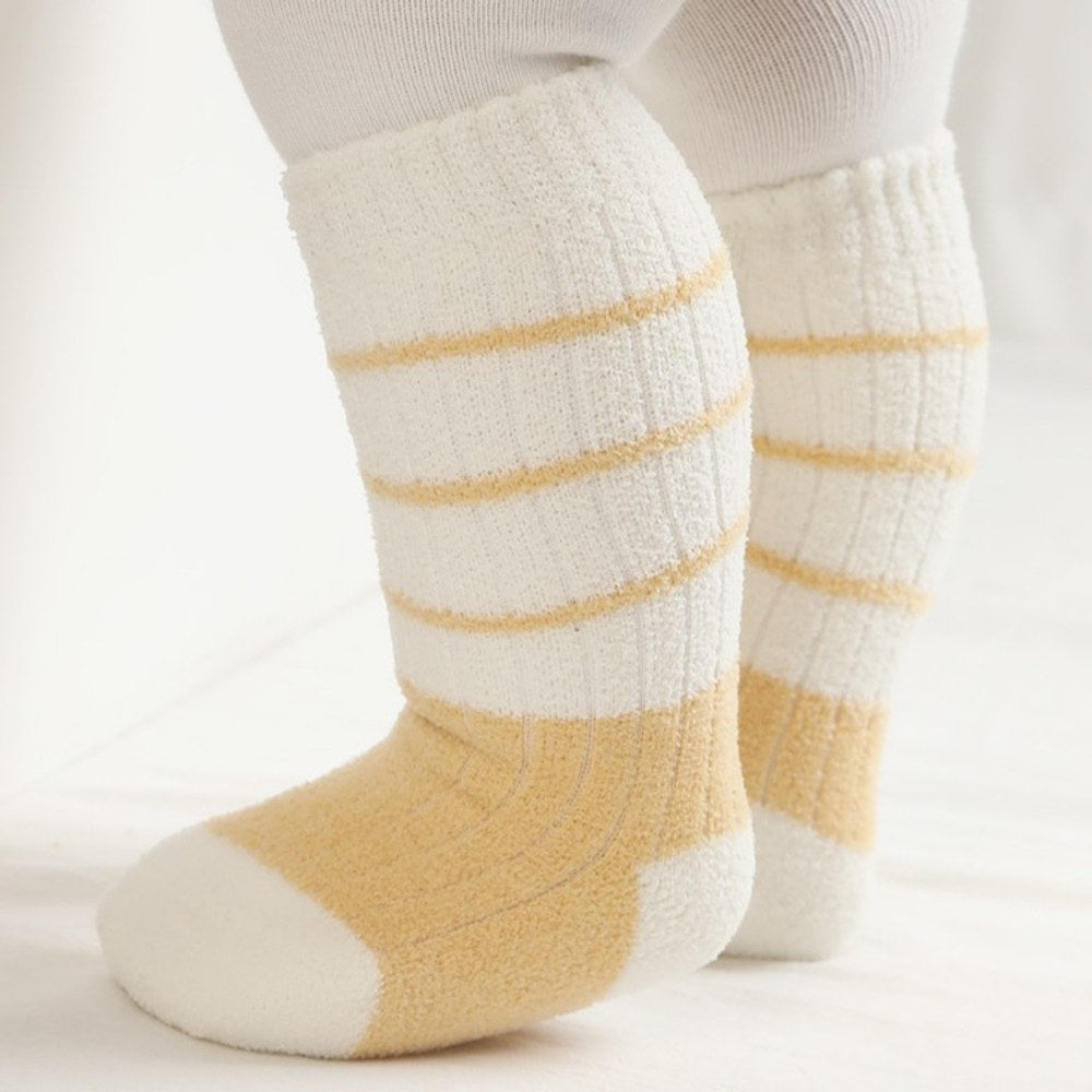 Baby Kids Warm Thick Striped Socks