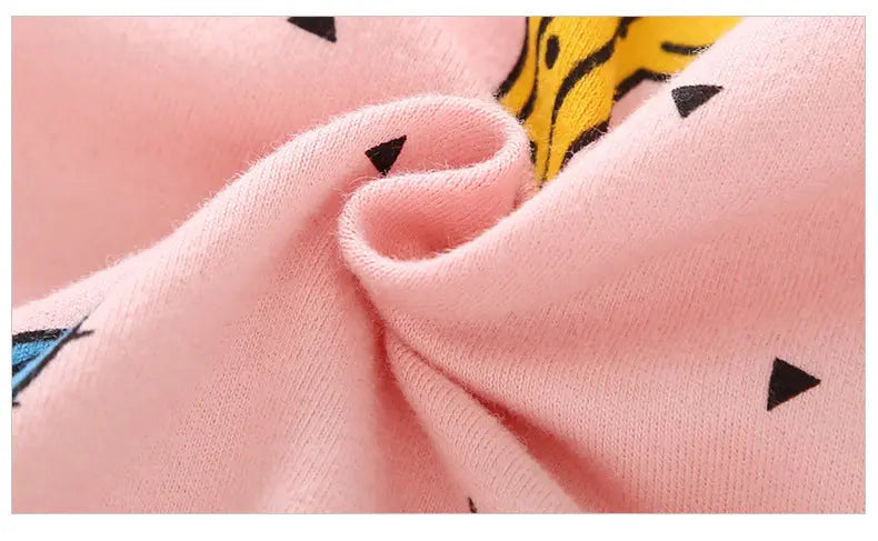 Baby Cactus & Dot Pattern Long Sleeves O-Neck Cotton Jumpsuit, MyKids-USA®, Baby & Toddler Sleepwear, MyKids-USA - - - - - - -