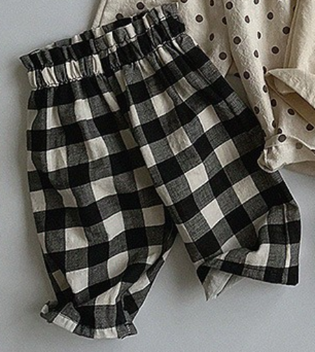 Baby Solid Color Loose Casual Pants, MyKids-USA®, Baby & Toddler Bottoms, MyKids-USA - Size/Age - 73 (6-9M) - Color - Black - - - JM2303110050-C