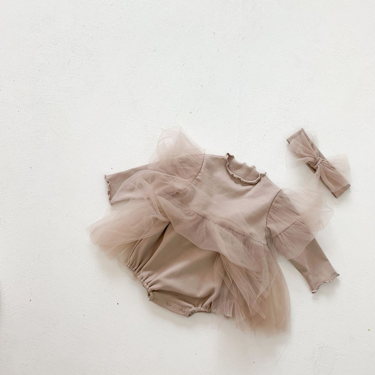 Baby Girl Mesh Tutu Skirt With Solid Top Dress In Spring, MyKids-USA®, Baby & Toddler Dresses, MyKids-USA - Size/Age - 66 (3-6M) - Color - Purple - - - SH2112291719-A.