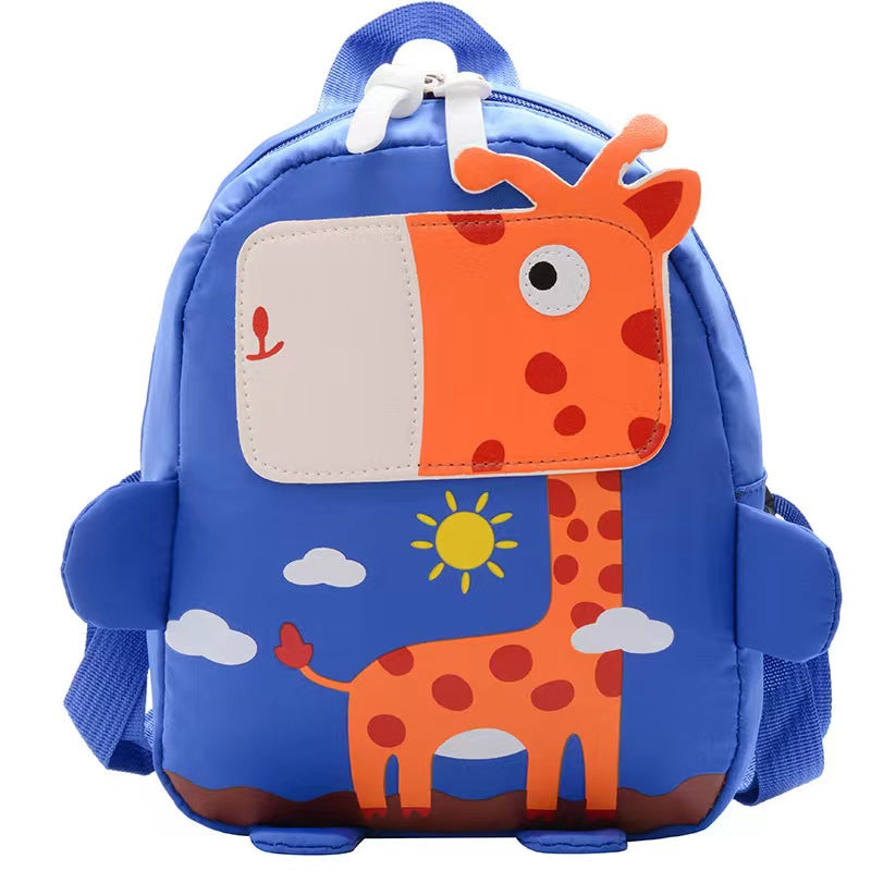 Children Kids Cartoon Animal Pattern Fashion Backpack, MyKids-USA®, Handbags, MyKids-USA - Size/Age - Average Size (0-12Y) - Color - Blue - - - JM2206041032-E