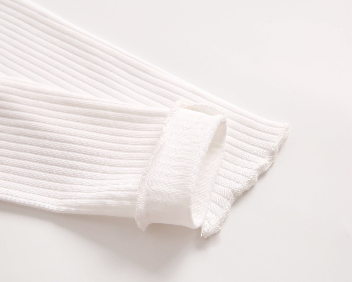 Baby Girl Solid Color Pants Leggings With Bow Decoration, MyKids-USA®, Baby & Toddler Bottoms, MyKids-USA - - - - - - -