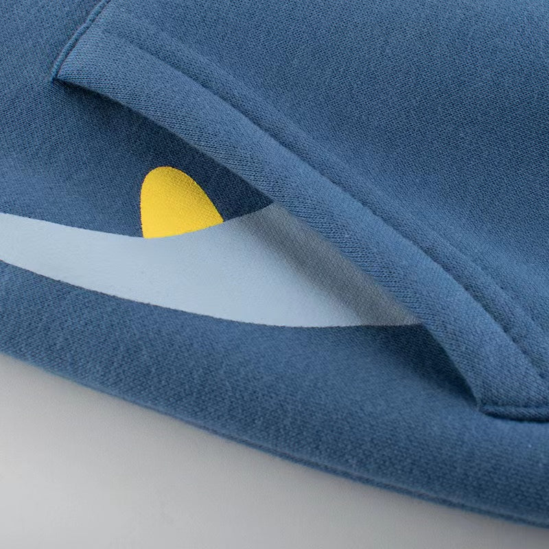 Baby Cartoon Dinosaur Graphic Zipper Front Fleece Coat With Hat, MyKids-USA®, Baby & Toddler Outerwear, MyKids-USA - - - - - - -