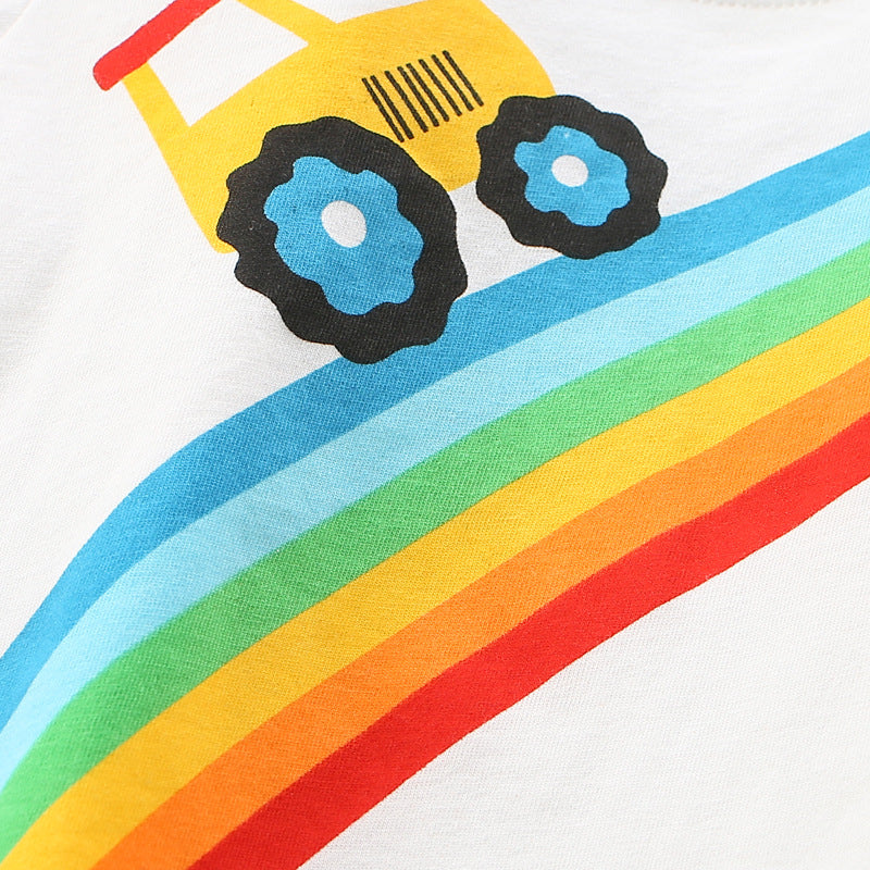 Baby Boy Cartoon Print Pattern Soft Cotton Comfy Clothing Sets, MyKids-USA®, Baby & Toddler Outfits, MyKids-USA - - - - - - -