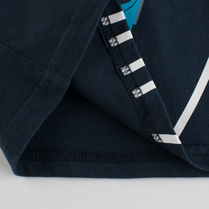 Baby Boy Cartoon Car Print Cool Short-Sleeved Tops, MyKids-USA®, Baby & Toddler Tops, MyKids-USA - - - - - - -