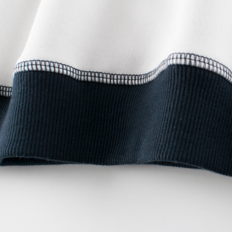 Children Slogan Print Pattern Korean Style Velvet Warm Hoodie, MyKids-USA®, Baby & Toddler Outerwear, MyKids-USA - - - - - - -