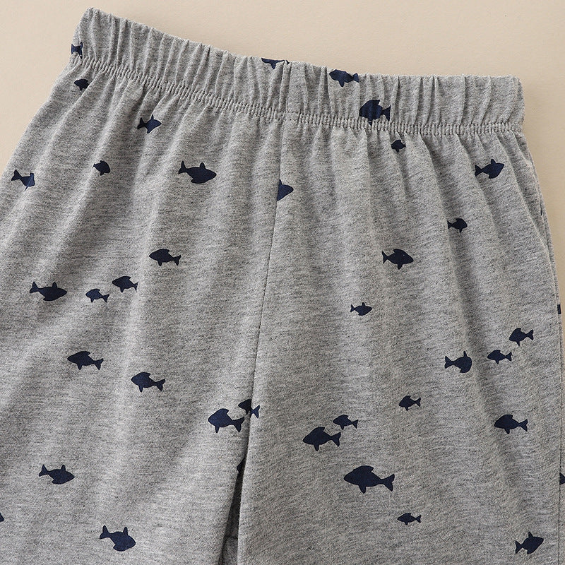 Baby Boy Cartoon Dog Graphic Sleeveless Summer Western Style Sets, MyKids-USA®, Baby & Toddler Outfits, MyKids-USA - - - - - - -