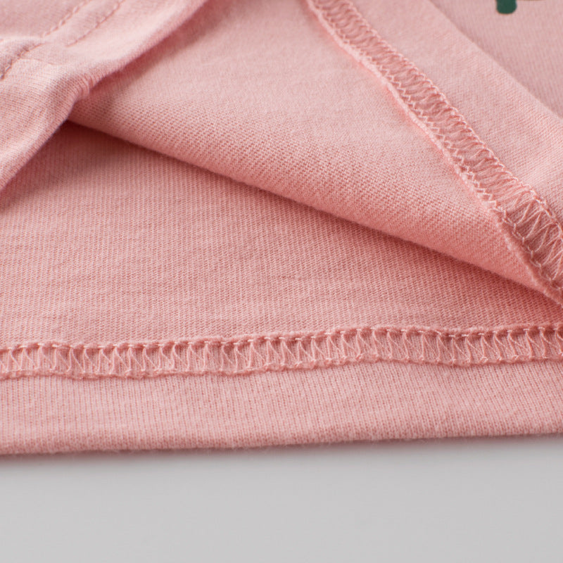 Baby Girl Cute Bear Print Pattern Simple Colorblock Collar Shirt, MyKids-USA®, Baby & Toddler Outerwear, MyKids-USA - - - - - - -