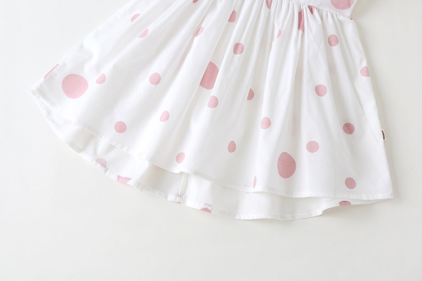 Baby Girls Polka Dot Pattern Sleeveless Round Collar Dress With Bow Decoration, MyKids-USA®, Baby & Toddler Dresses, MyKids-USA - - - - - - -