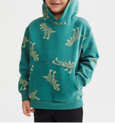 Baby Boy 1pcs Cartoon Animal Pattern Composite One Piece Fleece Sweatshirt, MyKids-USA®, Baby & Toddler Outerwear, MyKids-USA -  -  -  -  -  -  - .