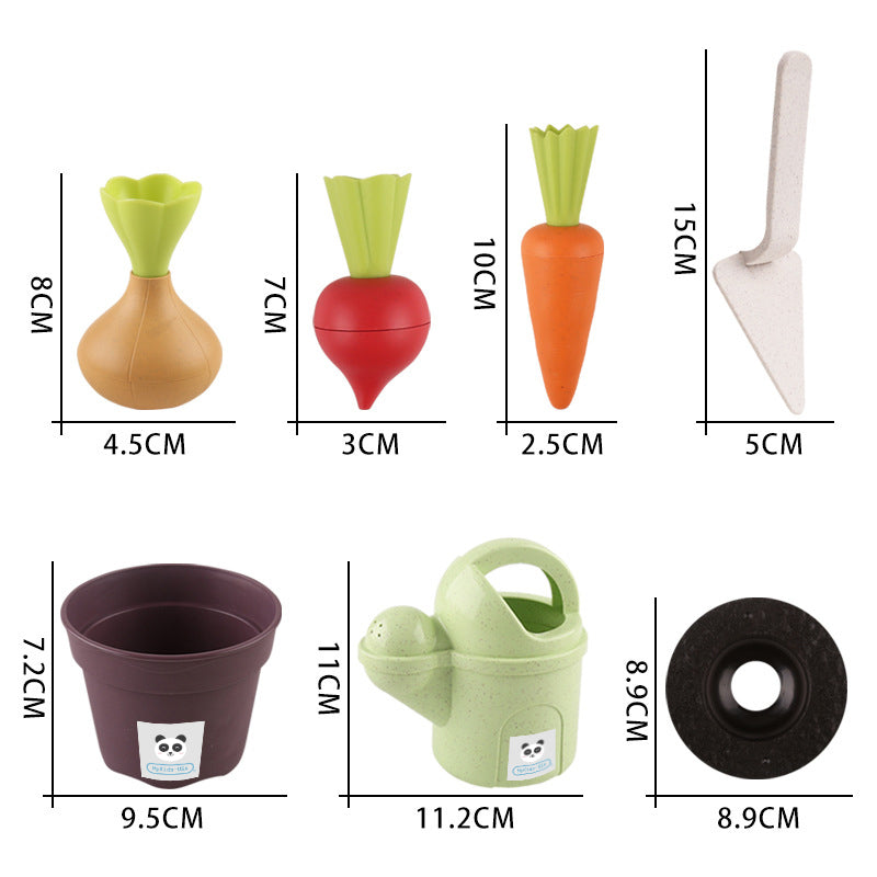 Children’s Beach Toy Set – Wheat Straw Gardening Sand Play Kit, MyKids-USA®, Baby Activity Toys, MyKids-USA -  -  -  -  -  -  - 