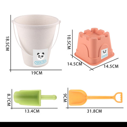 Children Wheat Straw Medium Beach Bucket Dinosaur Model Toy, MyKids-USA®, Baby Activity Toys, MyKids-USA -  -  -  -  -  -  - 