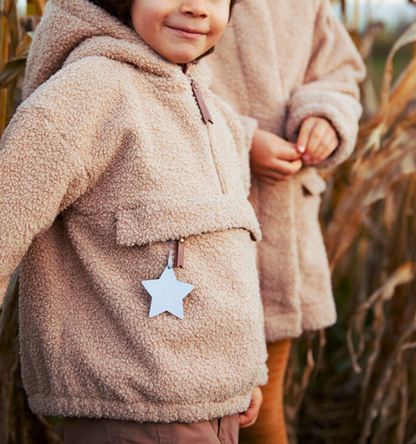 Kids Teddy Pattern Winter Hoodie Coat, MyKids-USA®, Baby & Toddler Outerwear, MyKids-USA -  -  -  -  -  -  - .