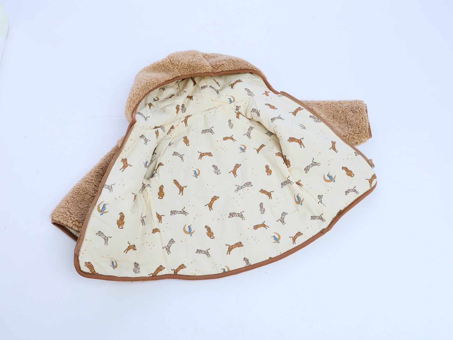 MyKids-USA Unisex Plush Hoodie Coat Outfit Wearing, MyKids-USA®, Baby & Toddler Outerwear, MyKids-USA -  -  -  -  -  -  - 