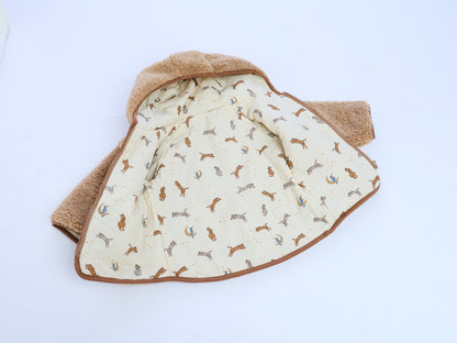 MyKids-USA Unisex Plush Hoodie Coat Outfit Wearing, MyKids-USA®, Baby & Toddler Outerwear, MyKids-USA -  -  -  -  -  -  - 