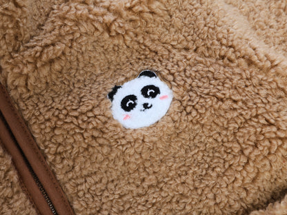 MyKids-USA Unisex Plush Hoodie Coat Outfit Wearing, MyKids-USA®, Baby & Toddler Outerwear, MyKids-USA -  -  -  -  -  -  - 