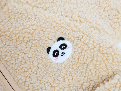 MyKids-USA Unisex Plush Hoodie Coat Outfit Wearing, MyKids-USA®, Baby & Toddler Outerwear, MyKids-USA -  -  -  -  -  -  - 