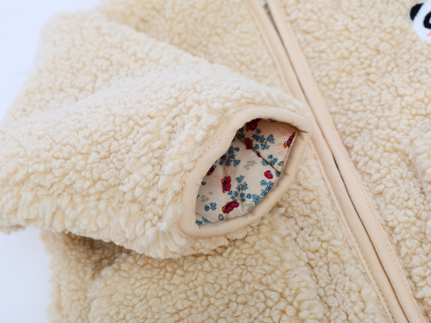 MyKids-USA Unisex Plush Hoodie Coat Outfit Wearing, MyKids-USA®, Baby & Toddler Outerwear, MyKids-USA -  -  -  -  -  -  - 