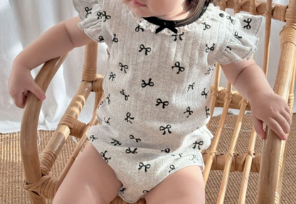 Summer Arrival Baby Girls Cute Butterfly-bows Pattern Fly Sleeves bodysuit, MyKids-USA®, Baby One-Pieces, MyKids-USA -  -  -  -  -  -  - .