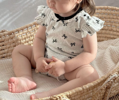 Summer Arrival Baby Girls Cute Butterfly-bows Pattern Fly Sleeves bodysuit, MyKids-USA®, Baby One-Pieces, MyKids-USA -  -  -  -  -  -  - .