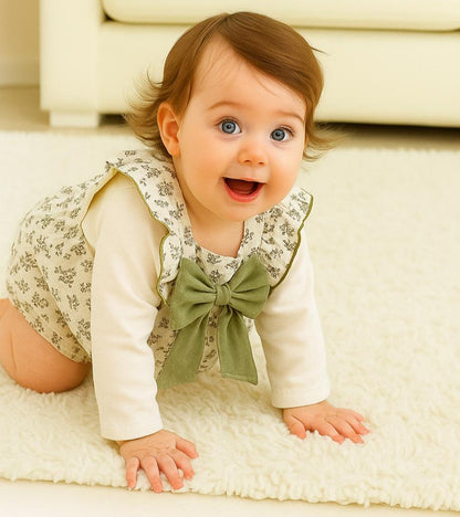 Summer Hot Selling Baby Girls Sleeveless Square Neck Floral Print Onesie, MyKids-USA®, Baby One-Pieces, MyKids-USA -  -  -  -  -  -  - 