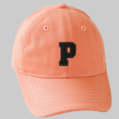 Sunshade Children’s Baseball Embroidered Cap, MyKids-USA®, Hat, MyKids-USA - Size/Age - Average Size (1-6Y） - Color - Orange -  -  - JM2204272329-H.