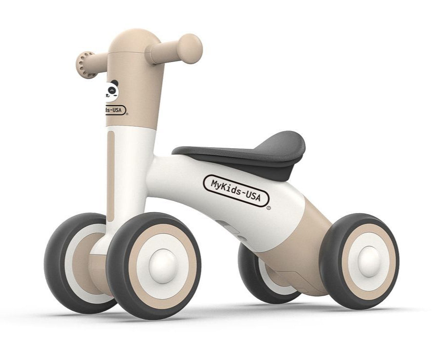 MyKids-USA Adjustable Balance Bike for Toddlers – Lightweight Frame, EVA Wheels, for Ages 18 Months–3 Years, MyKids-USA®, Balance Bike, MyKids-USA - Color - Beige - Size/Age - 1.5-3Y -  -  - BB1840
