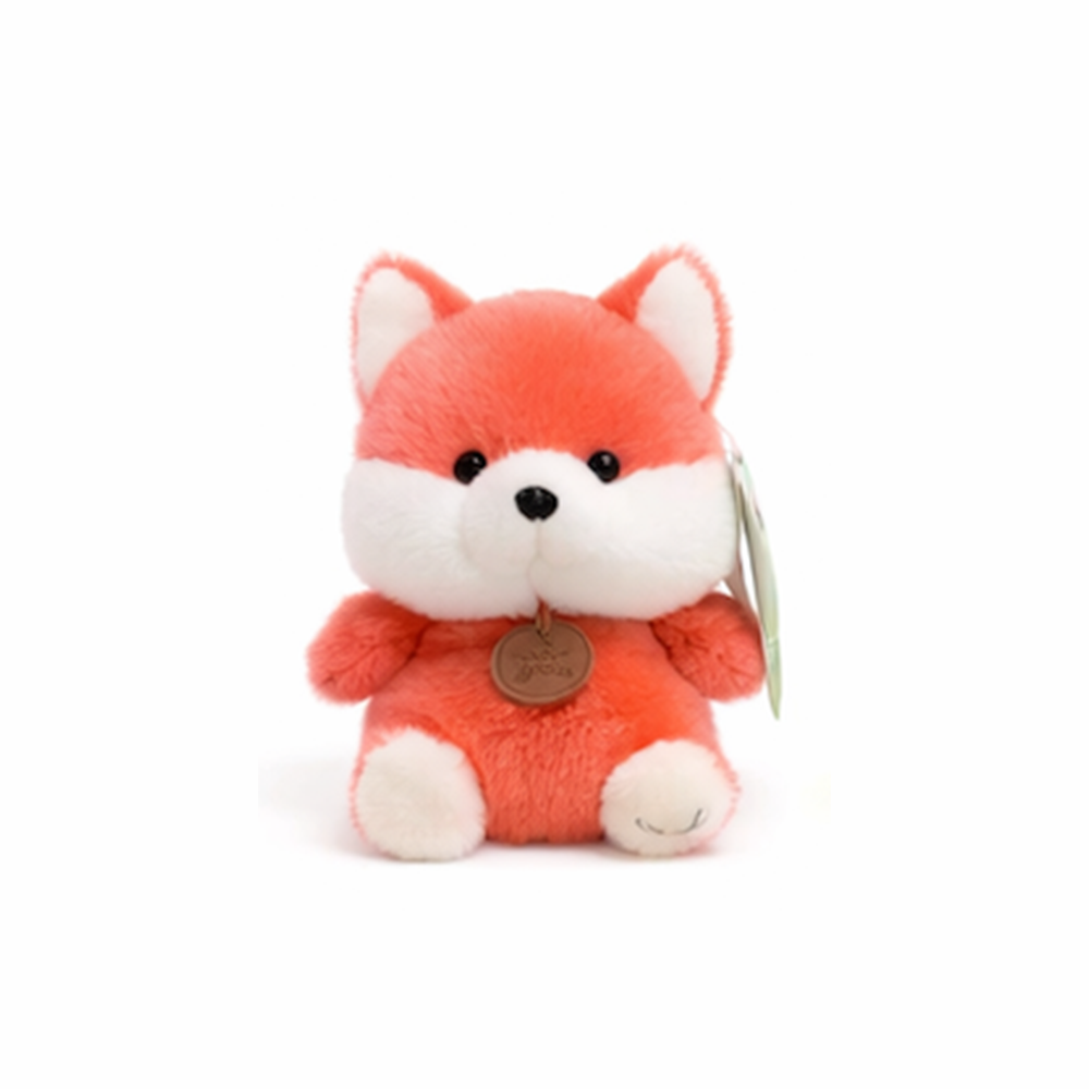 MyKids-USA® 6.5” Scented Animal Plush Toy – Super Soft PP Cotton, MyKids-USA®, Stuffed Animals, MyKids-USA - Color - Fox (Coral Red) -  -  -  -  - PLS-16-FOX-CRL.